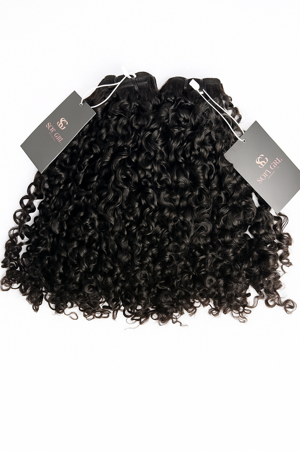 Raw Pixie Curly